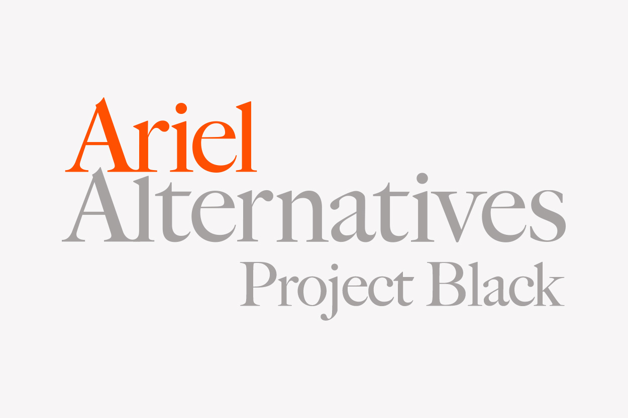 Ariel Alternatives project black logo